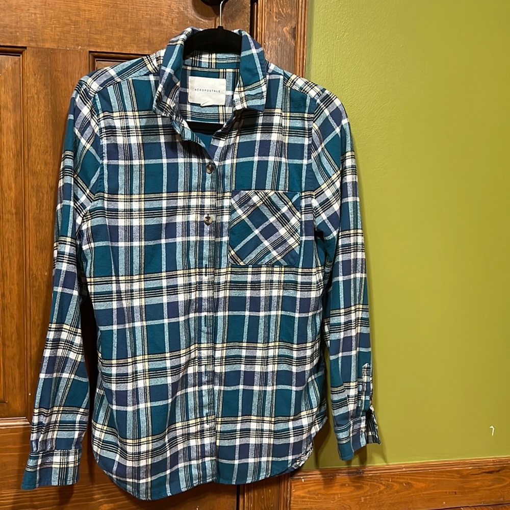 Aeropostale Plaid Flannel